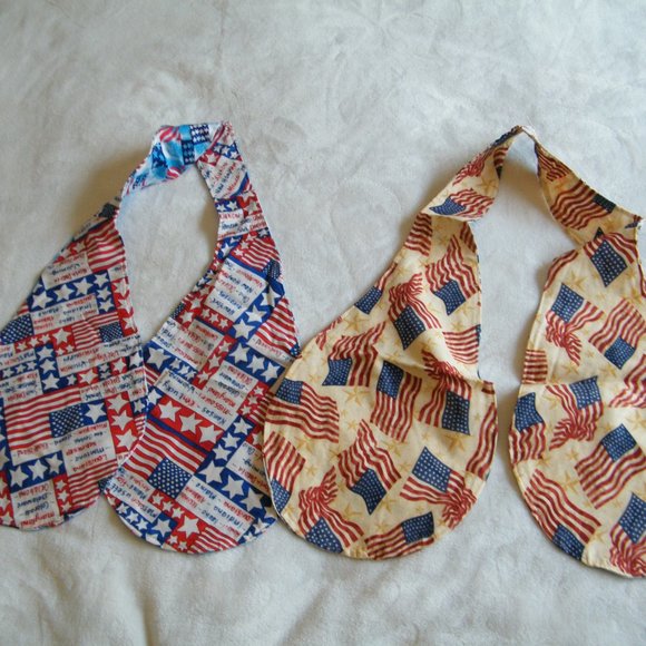 Patriotic Party Ascot Ties Set of 2 - Picture 3 of 3
